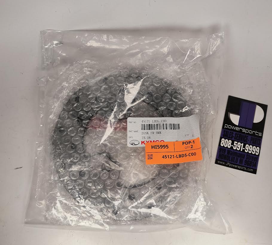 KYMCO Front Brake Disc Rotor – Agility 50 / 125 OEM Replacement 45121-LBD5-C00