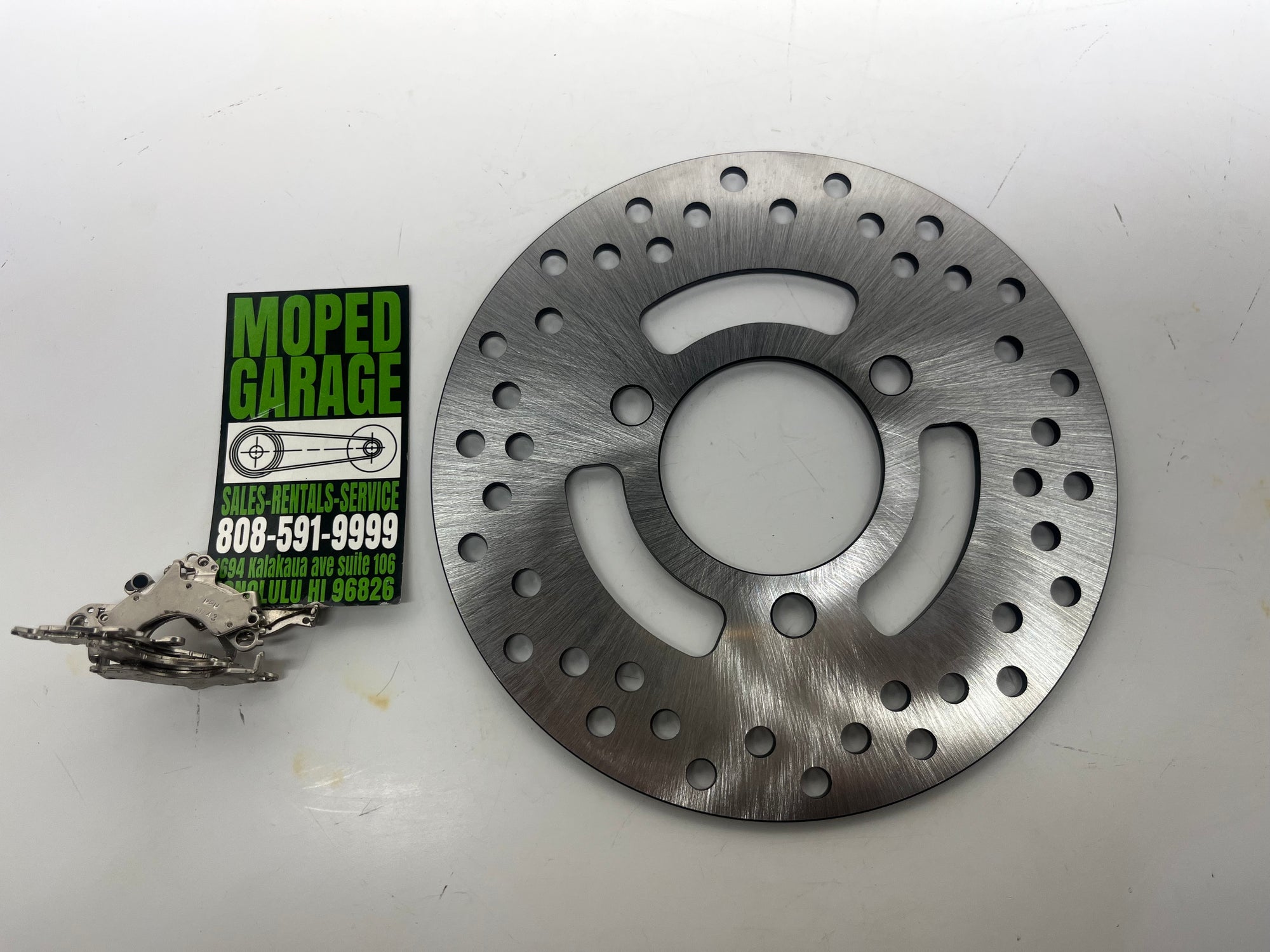 Rear Brake Disc Rotor for VMOTO Super Soco CPX – OEM Replacement (41300-TAC-A01)
