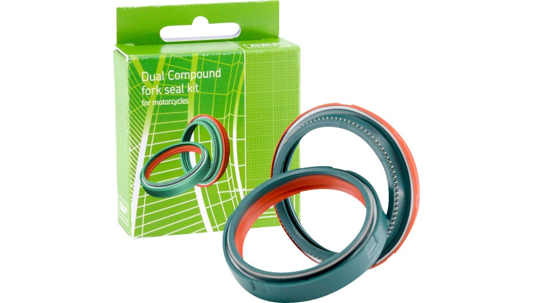 SKF Fork Seal Kit Fork Seal Kit - 48 mm - WP - Dual Compound PU 0407-0917 DUAL-48W