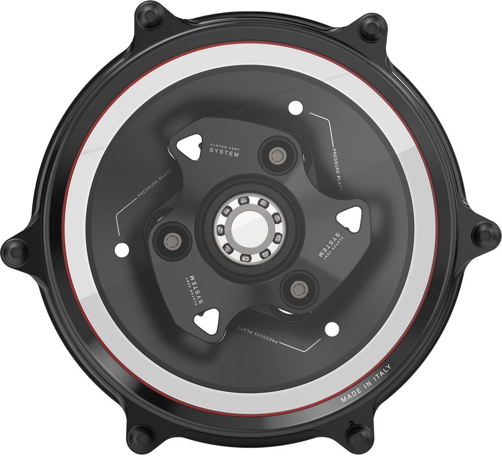 RIZOMA CLUTCH COVER BLACK DUC V2 - 58-ZDM179B