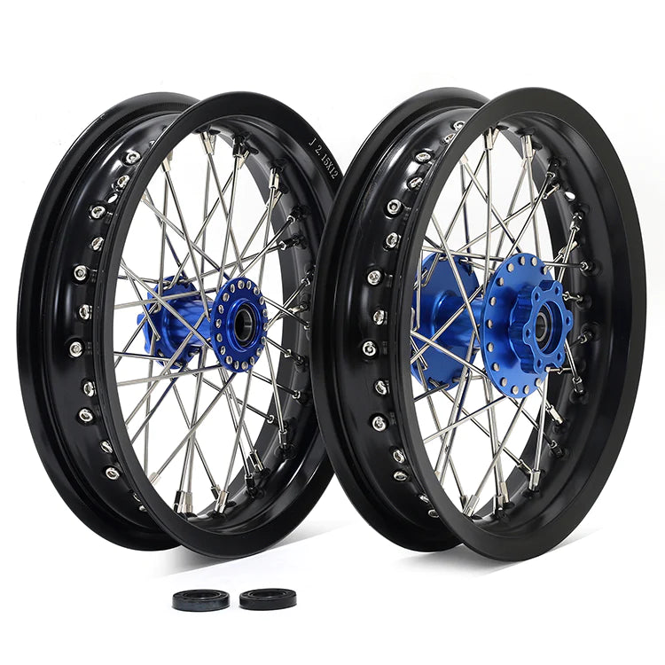 12''×2.15'' Supermoto Wheel Set For Sur-Ron Light Bee X / Talaria Sting MX3 / MX4