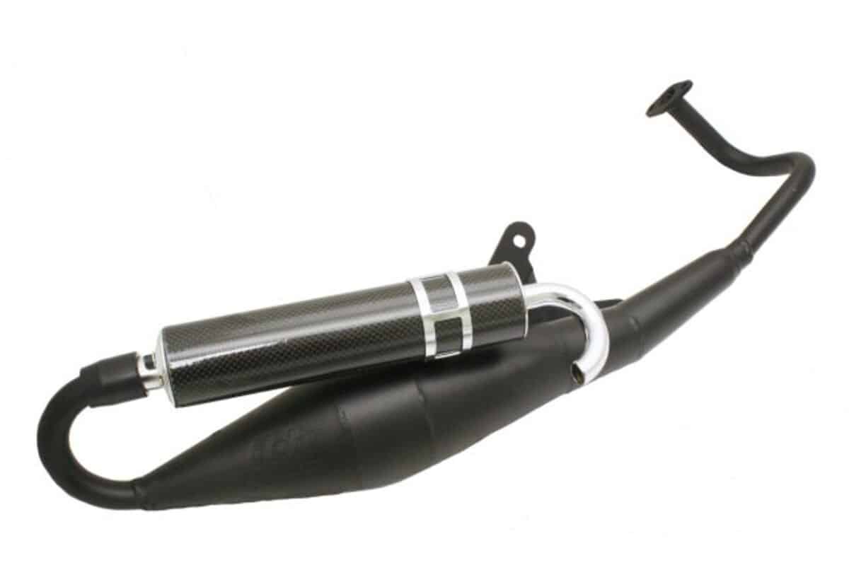 Naraku Crossover Performance Exhaust NK400.01 for QMB139 50cc Scooters – Sport Upgrade