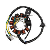 Universal Parts GY6 11 Coil Stator - AC