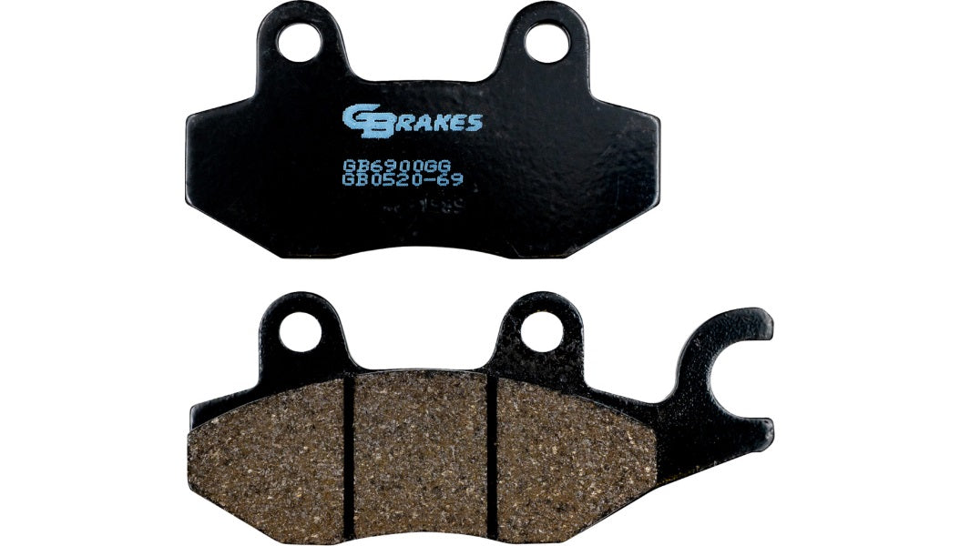 GBRAKES 1721-3731 Brake Pads - Semi-Metallic/Ceramic - Front/Rear