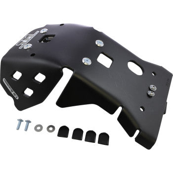 Skid Plate - Black - Gas Gas | Husqvarna | KTM T.M. DESIGNWORKS