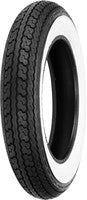 Shinko 550 Series Front/Rear Tire – 3.50-10 (59J) | Classic Whitewall Scooter Tire