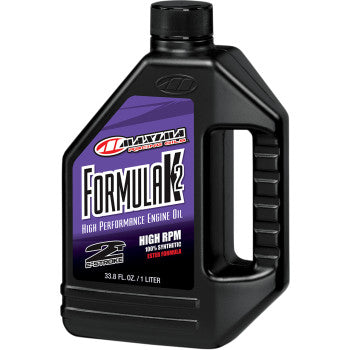 Formula K2 High RPM Synthetic 2T Engine Oil MAXIMA RACING OIL