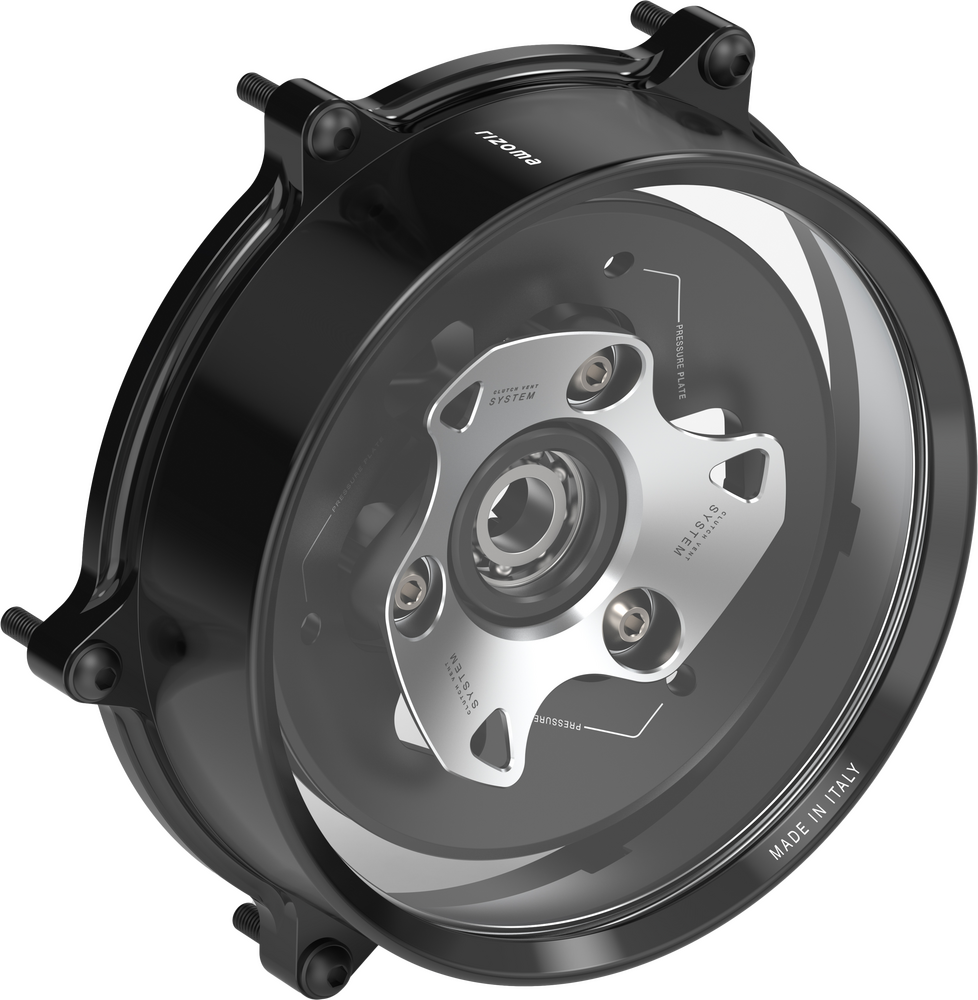 RIZOMA CLUTCH COVER SILVER DUC V2 - 58-ZDM179A