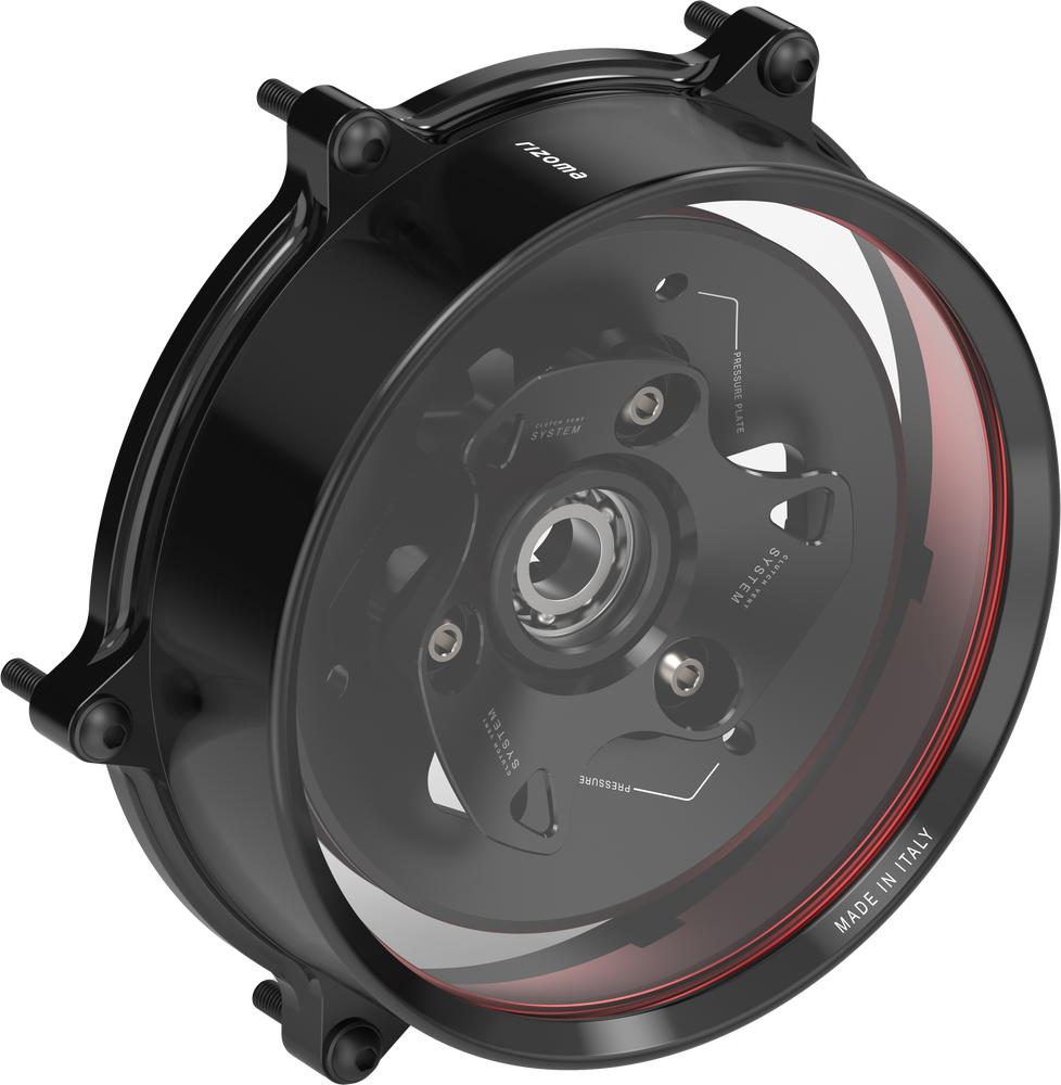 RIZOMA CLUTCH COVER BLACK DUC V2 - 58-ZDM179B