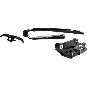 Chain Guide and Slider Kit - KTM - Black ACERBIS