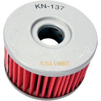KN-137Performance Oil Filter — Cartridge Performance Oil Filter - CCM/Suzuki K&N