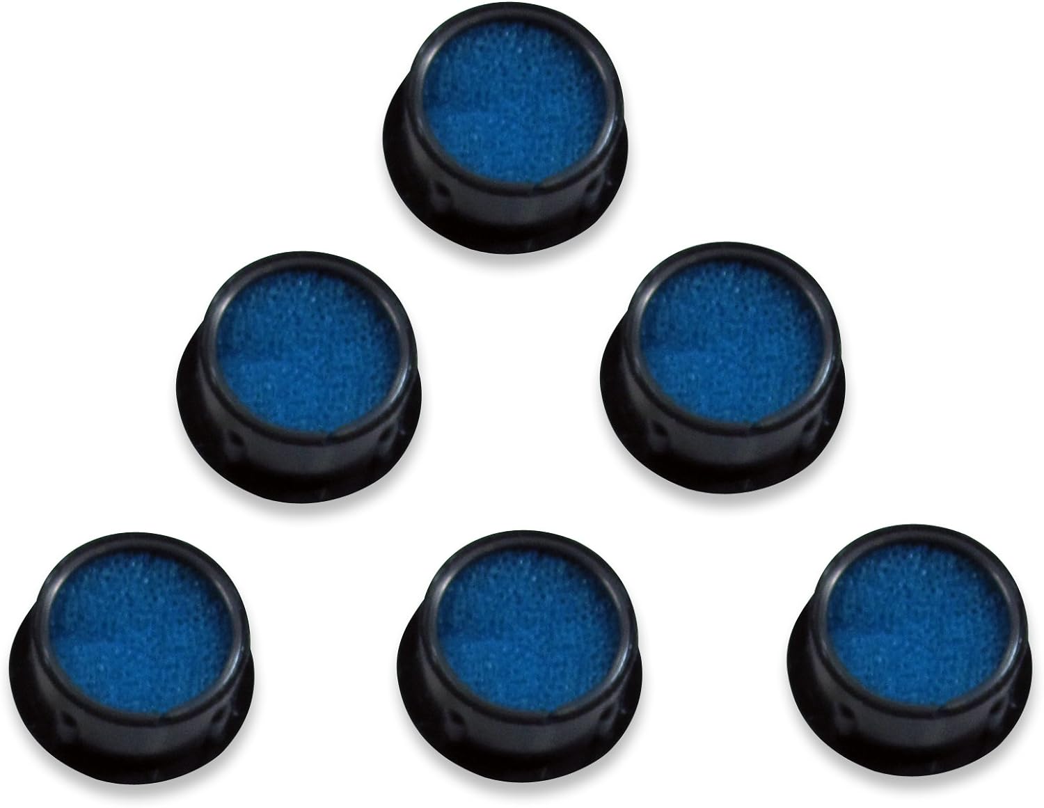 Uni Filter UFV-6 Foam Filtered Air Vent, Black, 1"