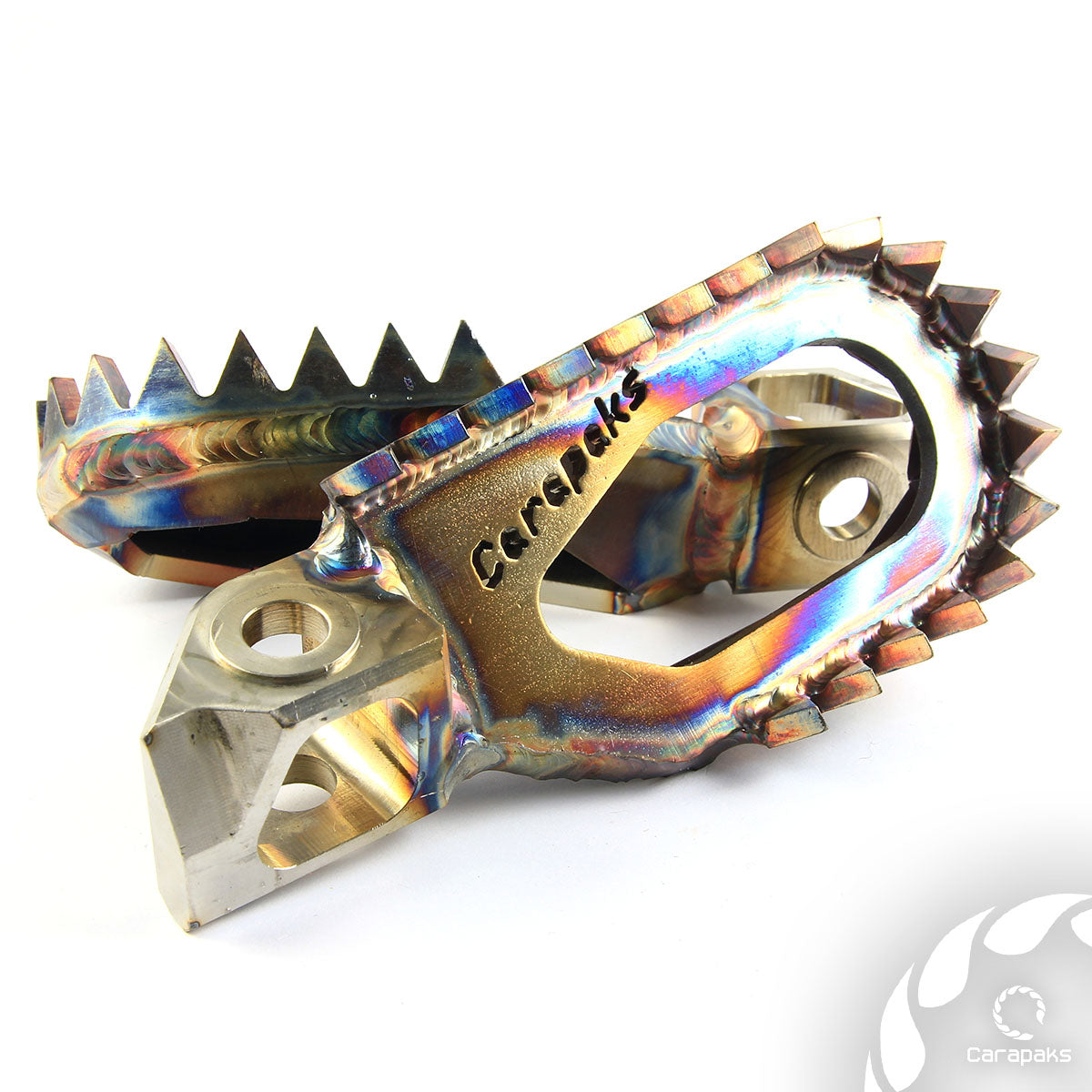 CARAPAKS Footpegs – KTM / Husqvarna / GASGAS – 2024 - 10mm Back