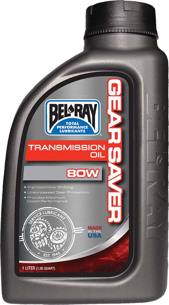 BEL-RAY GEAR SAVER TRANS OIL 80W 1L WPS 840-0401