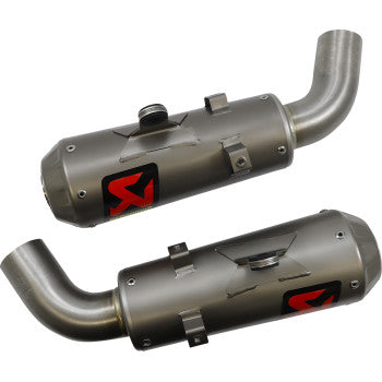 AKRAPOVIC Slip-On Line Titanium Muffler - Hypermotard 950 - 1811-4240