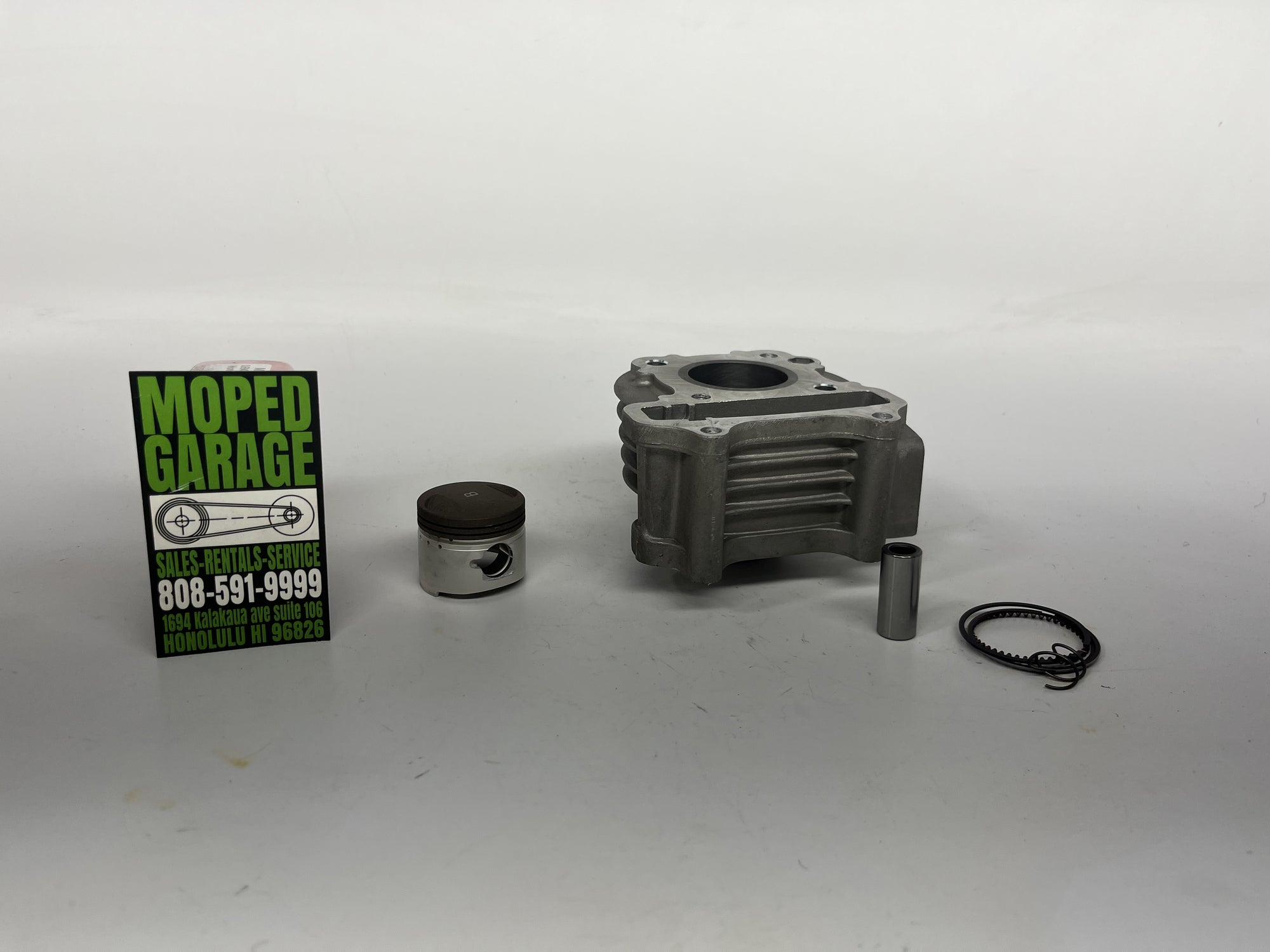 49cc Cylinder Kit for QMB139 GY6 50cc Scooters | Piston, Rings, Pin – No Gaskets