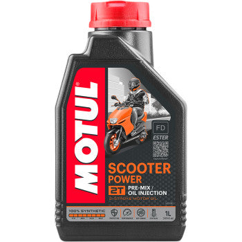 Scooter Power 2T Oil - 1L Motul