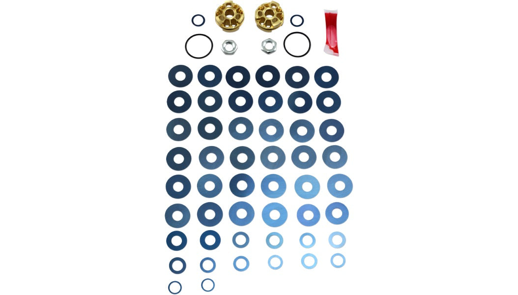 RACE TECH  Gold Valve Fork Kit Fork Kit - 25 mm - Gold Valve - Standard PU FMGV2530