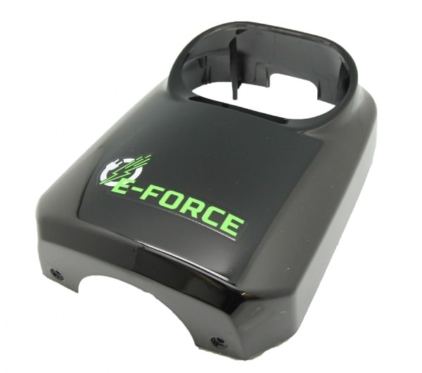 E-Force Y1 Front Shield Black | OEM Front Body Panel Fairing for Electric Scooter