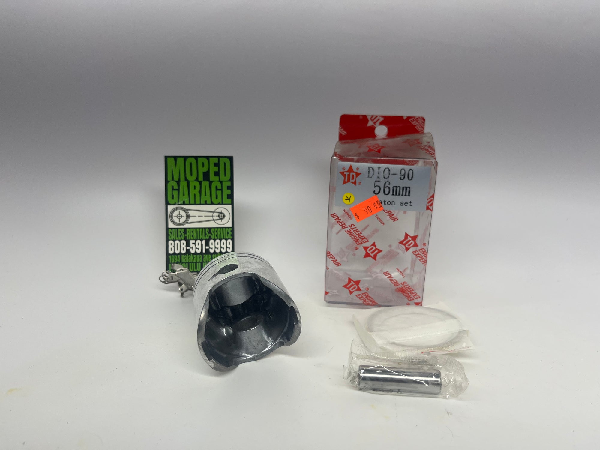 Taida 56mm Big Bore Piston Kit – Honda Dio 90 | TD Performance Upgrade