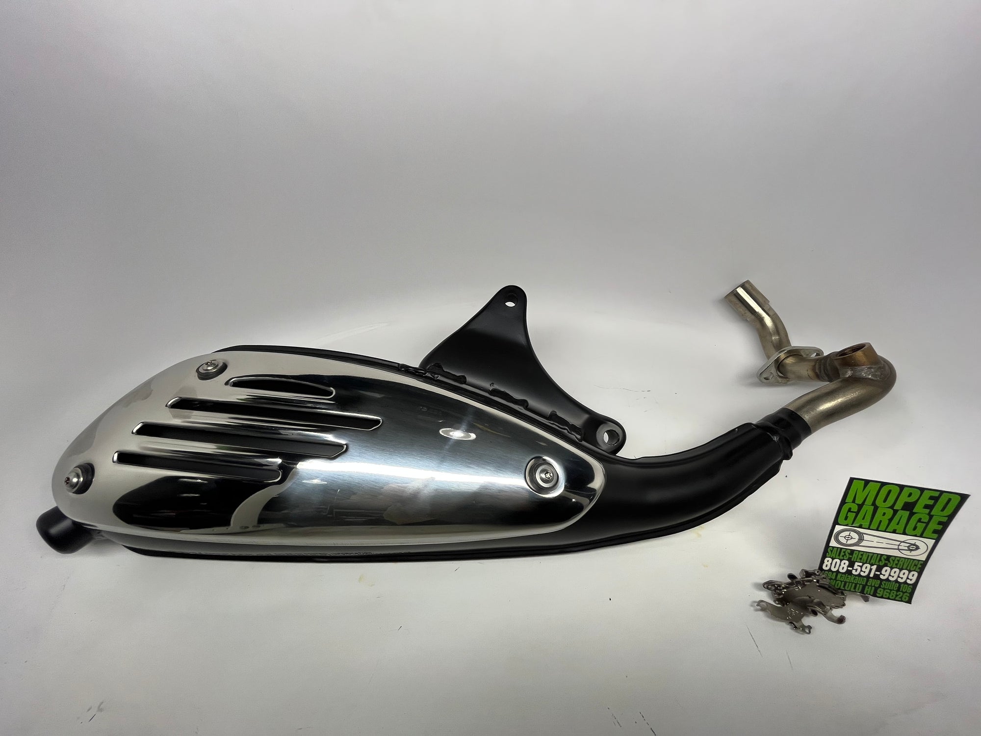 Muffler Exhaust for Vespa LX150 (2010–2014) / LXV (2010–2016) – OEM Replacement
