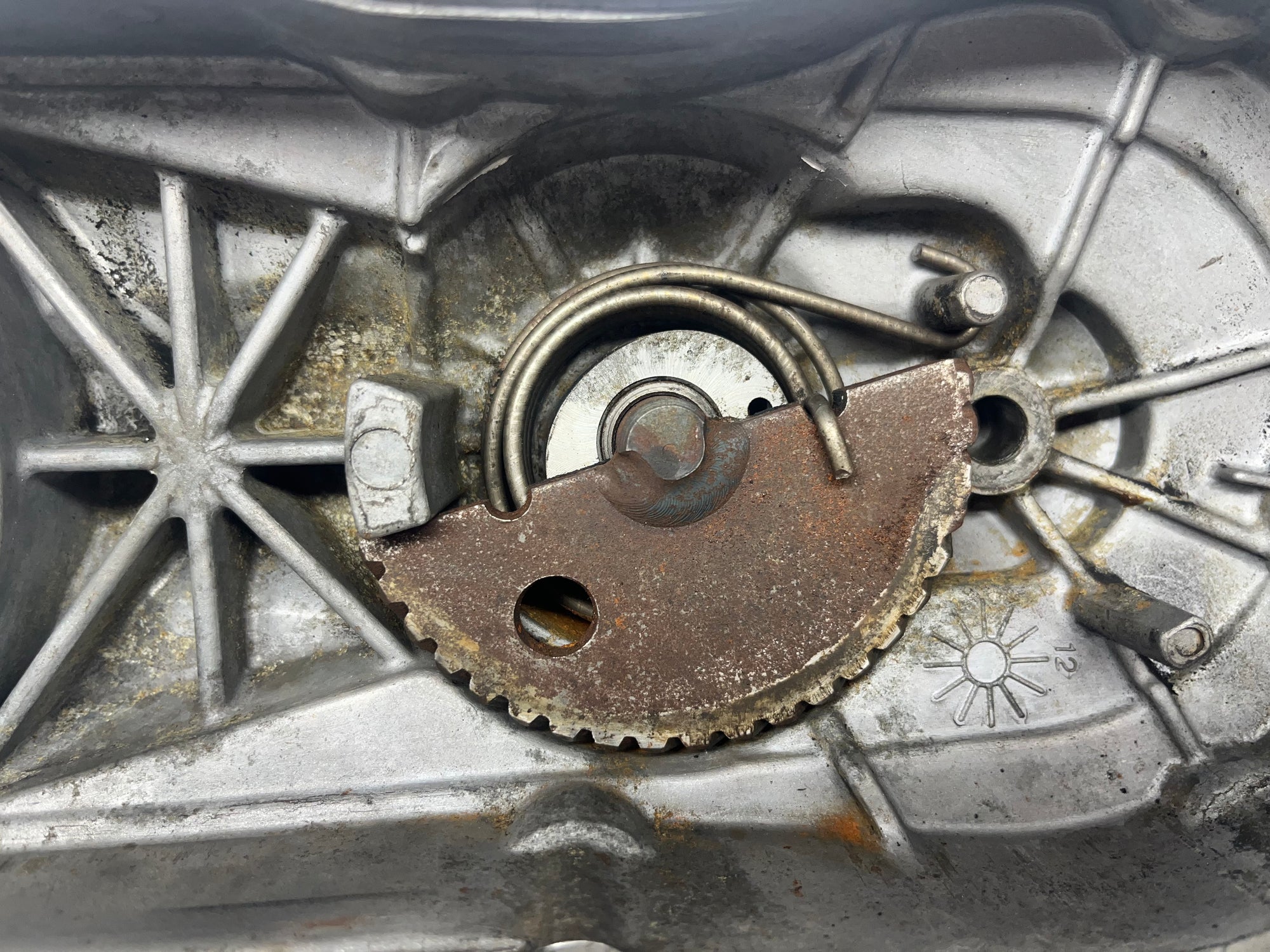 SYM Kicker Cover with Internals – OEM Used Scooter Part