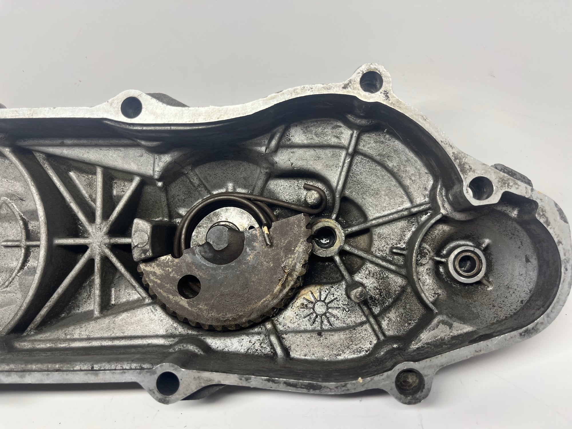 SYM Kicker Cover with Internals – OEM Used Scooter Part