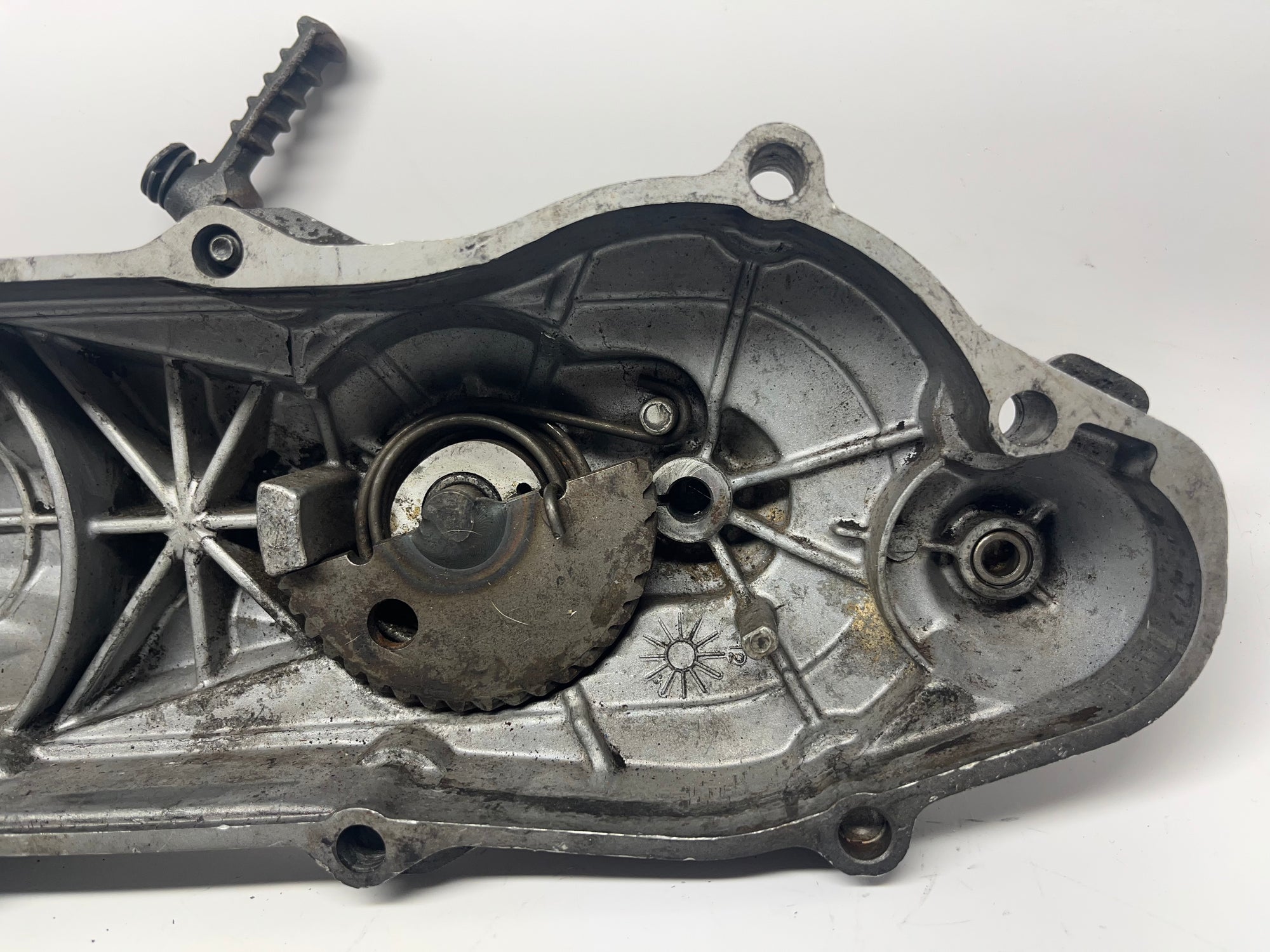 SYM Kicker Cover with Internals – OEM Used Scooter Part