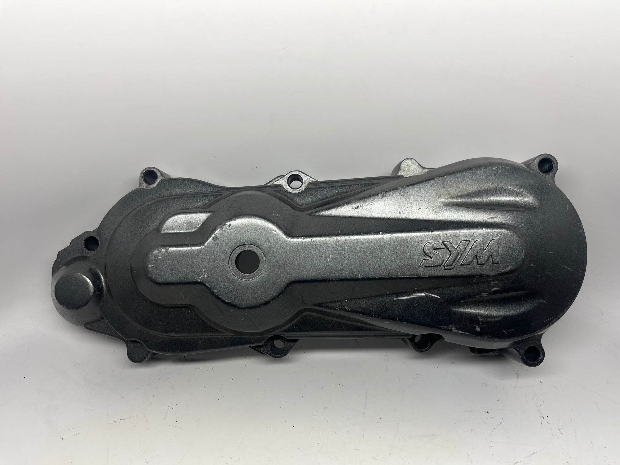 SYM DD50 Kicker Cover – OEM Used Scooter Engine Cover – Used Exact Item Shown