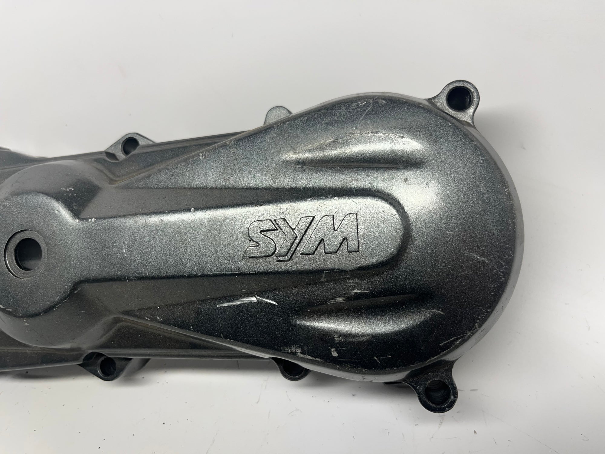 SYM DD50 Kicker Cover – OEM Used Scooter Engine Cover – Used Exact Item Shown