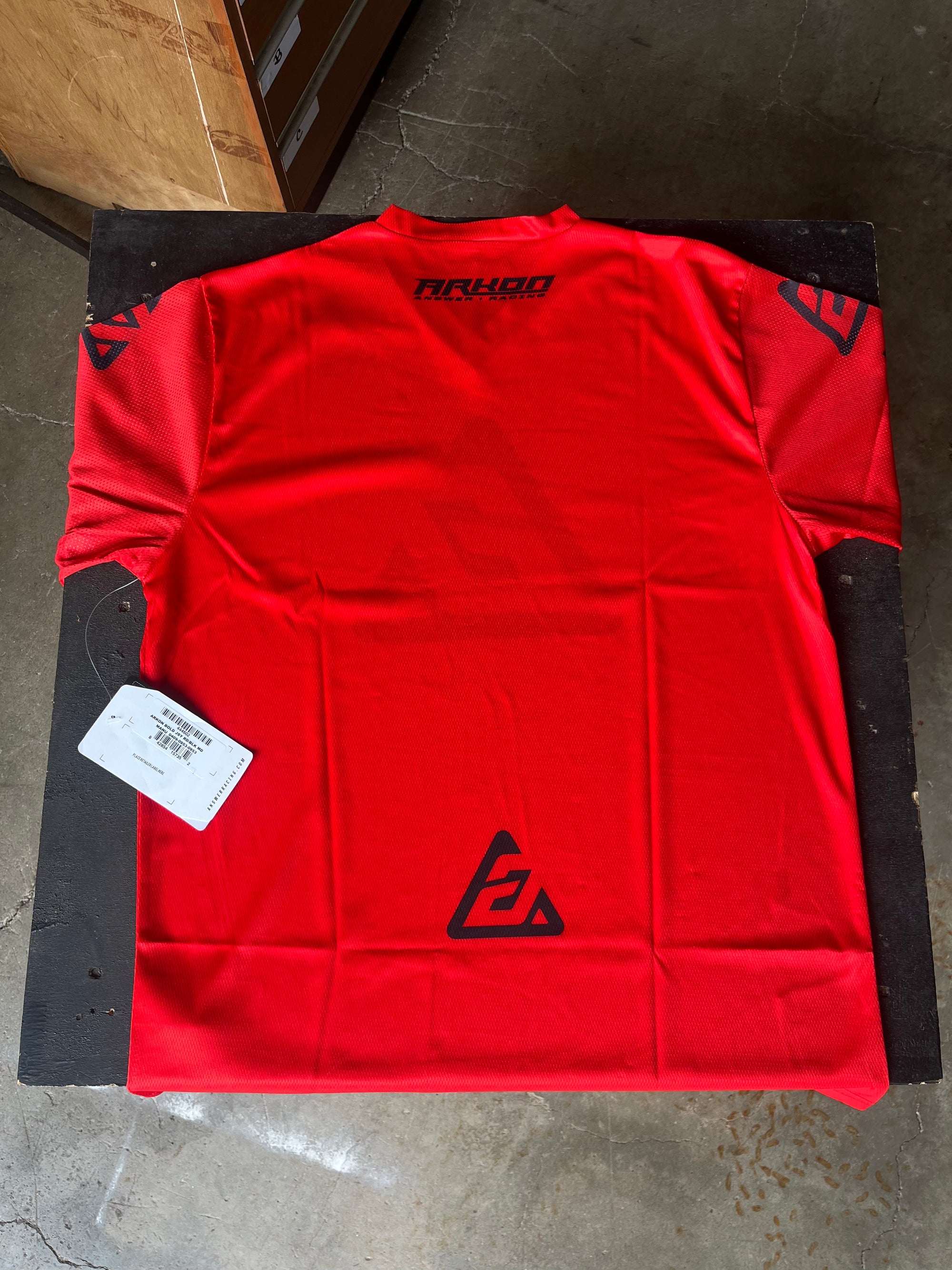 Answer Bold Akron Jersey - Red/Black - MD