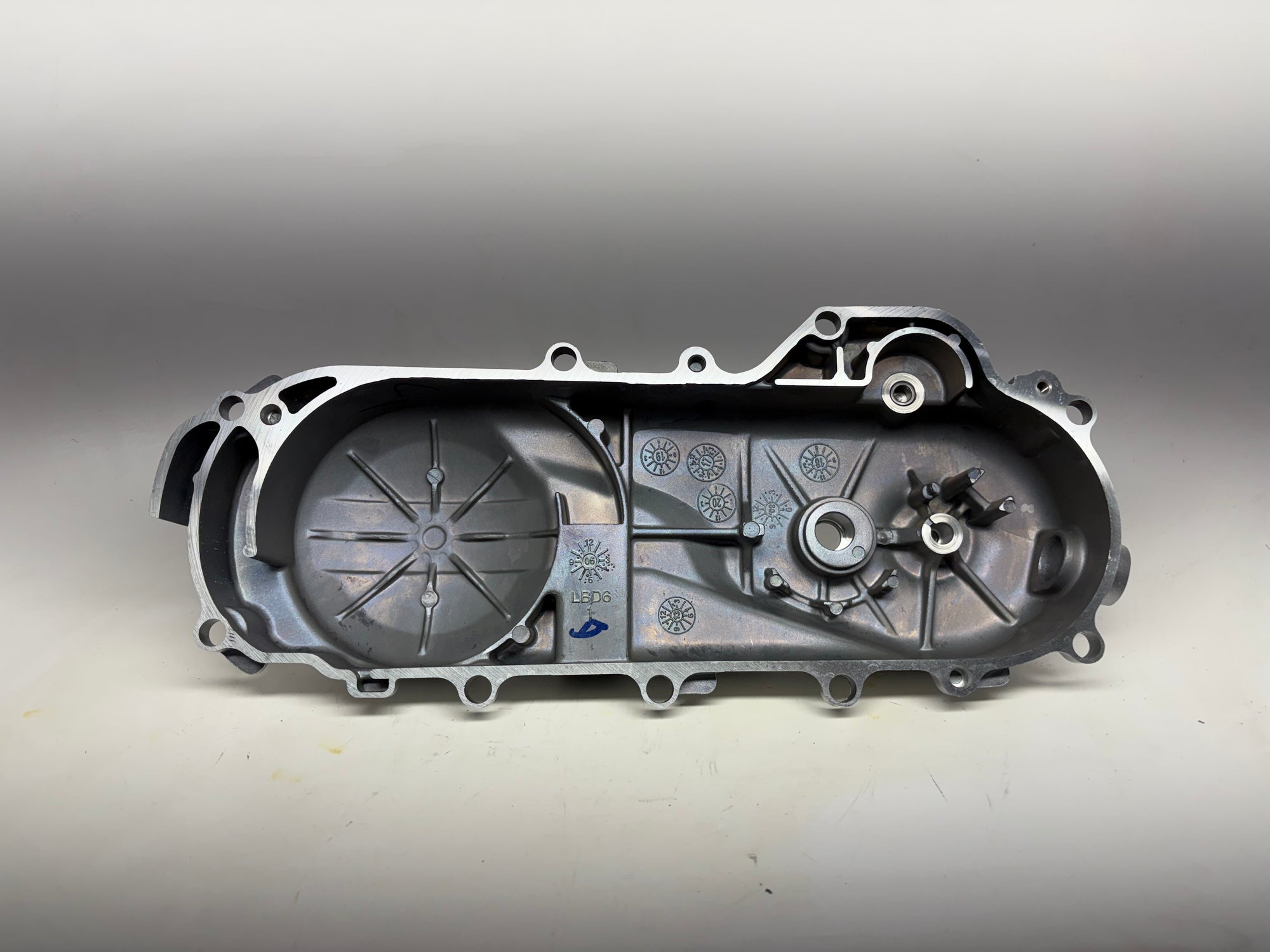 Kymco Left Crankcase Cover – OEM Engine Part for Like 50 / Agility 50 – 11340-LBD6-C00-N8A