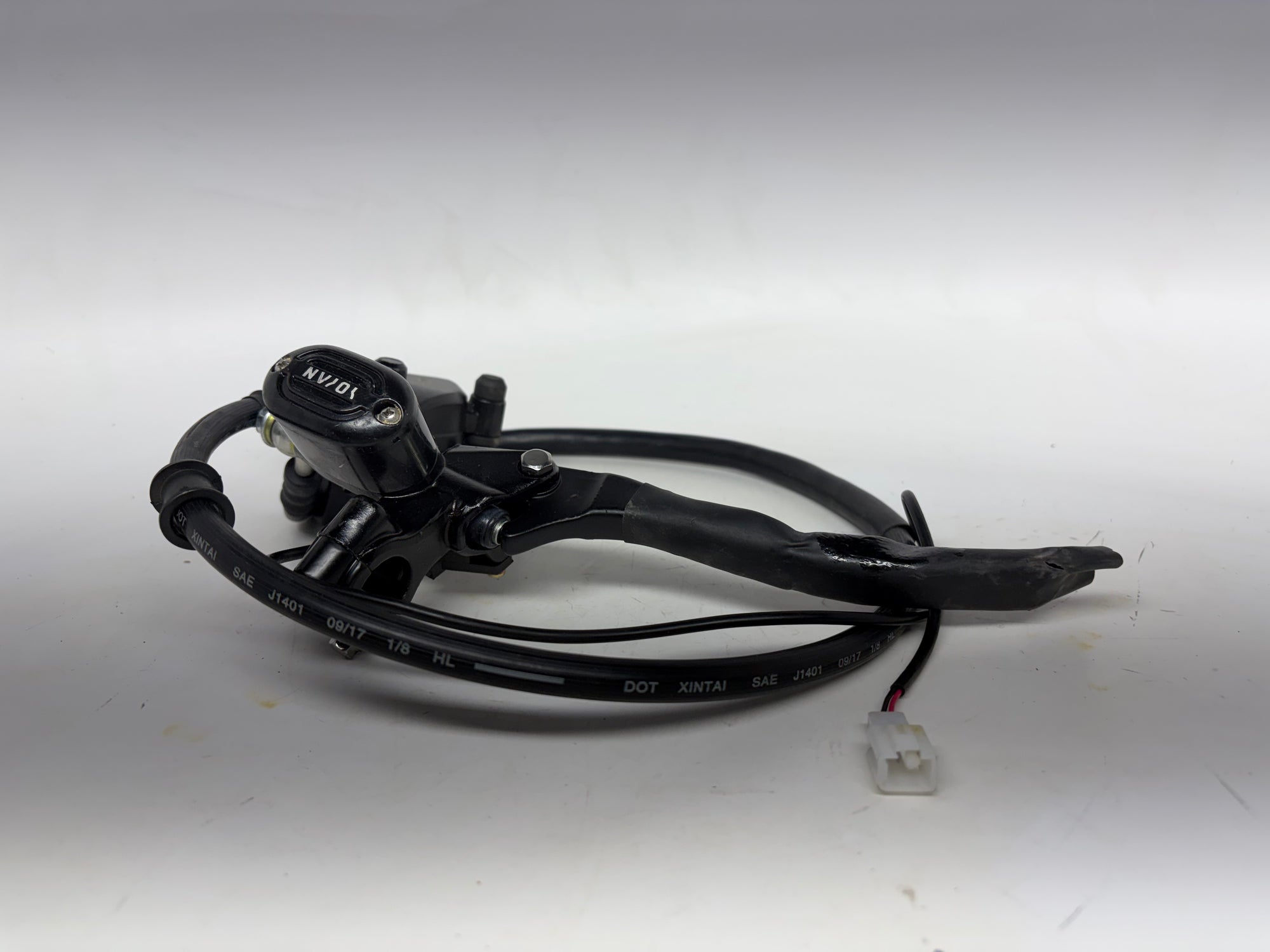 E-Force Y1 Front Brake Assembly Complete | OEM Master Cylinder, Caliper & Brake Line Kit for Electric Scooter