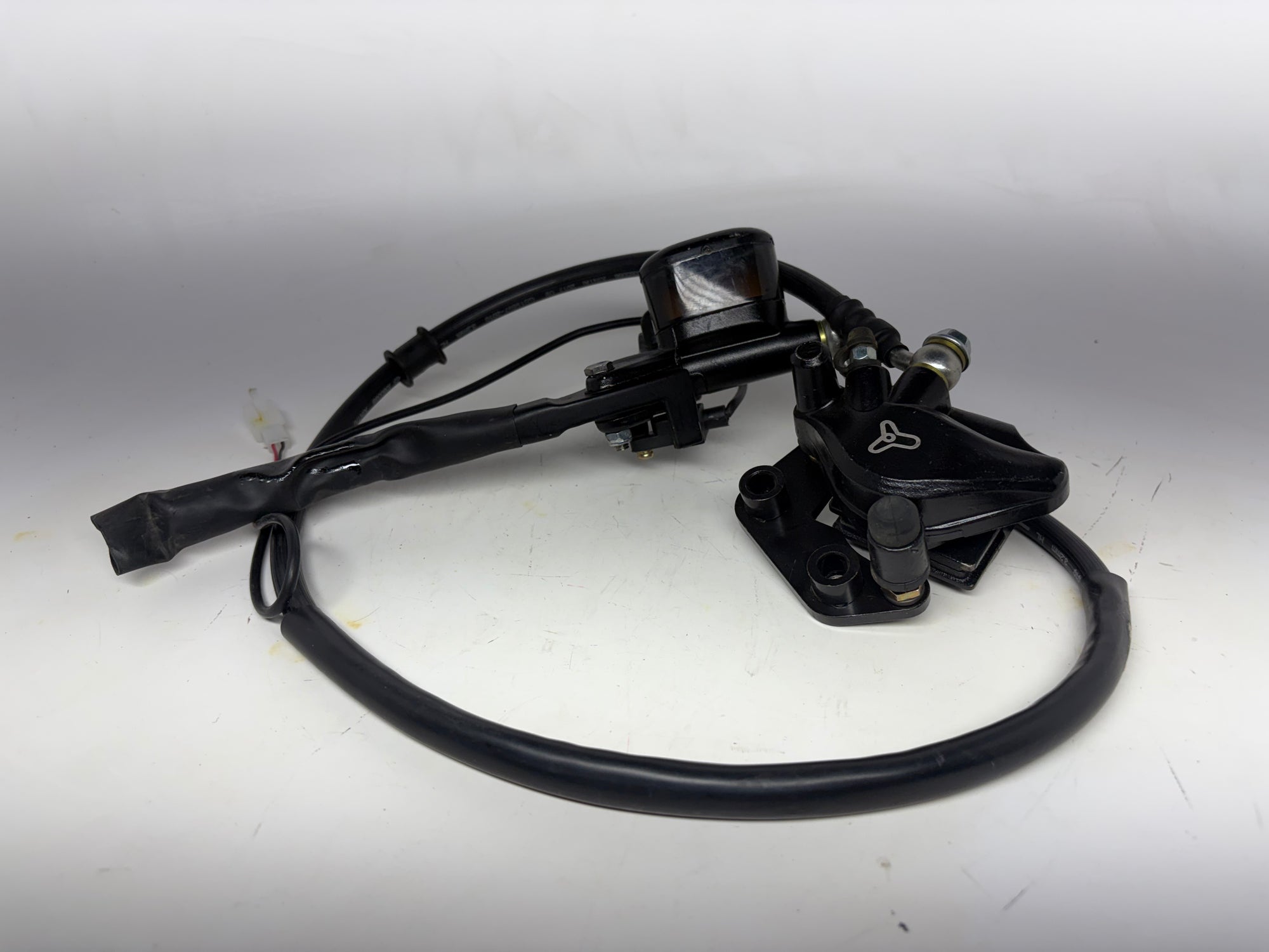 E-Force Y1 Front Brake Assembly Complete | OEM Master Cylinder, Caliper & Brake Line Kit for Electric Scooter