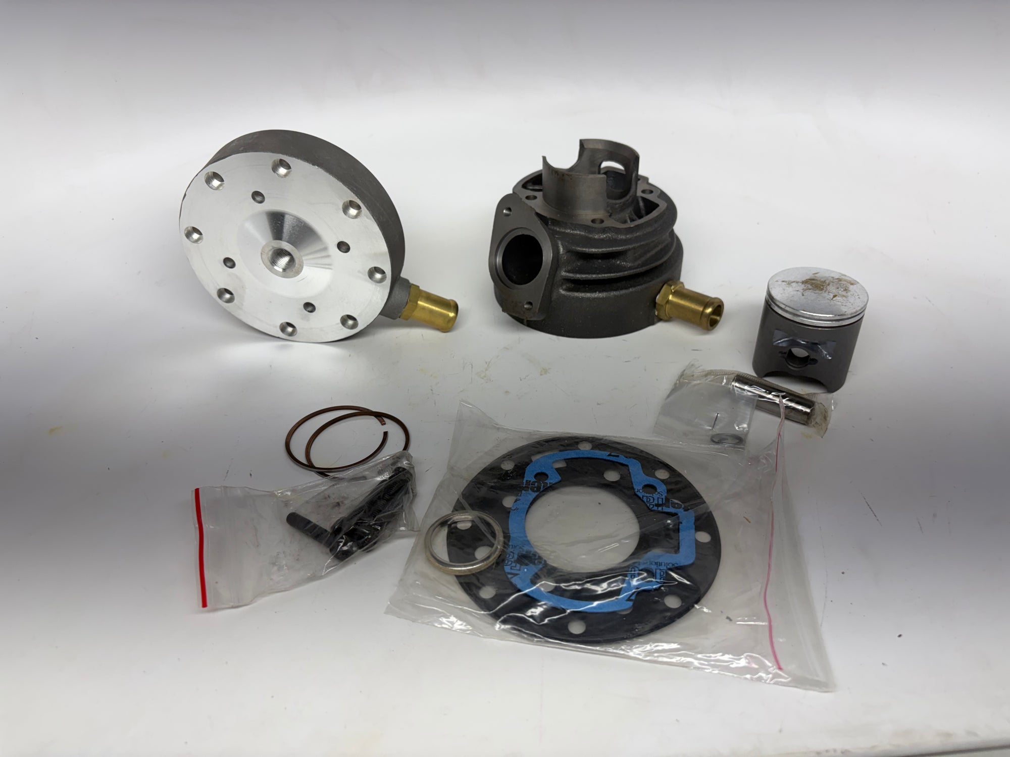 Takemori 48mm Liquid-Cooled Cylinder Kit – Honda Dio AF16 (L/C) – Complete with Head, Gaskets & Piston