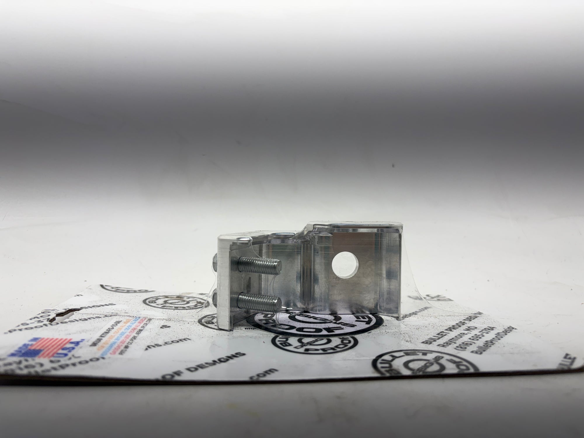 Bullet Proof Designs Fork Lug Guard - Right/ Silver