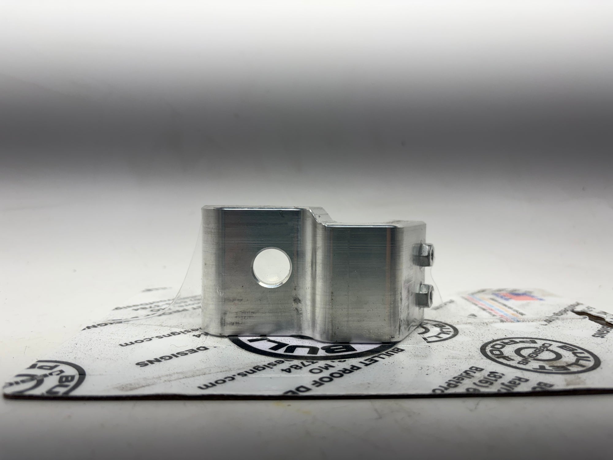 Bullet Proof Designs Fork Lug Guard - Right/ Silver