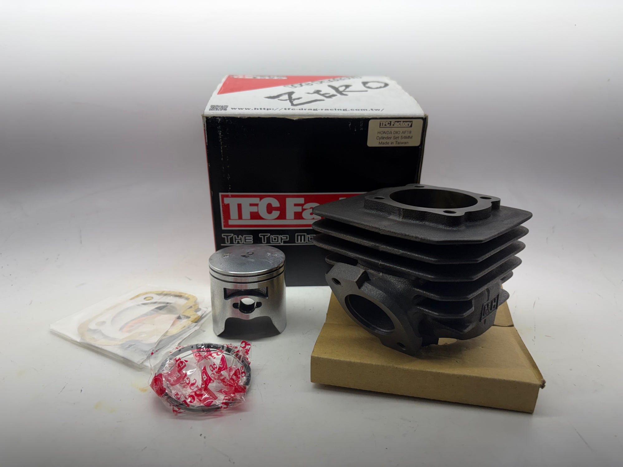 TFC Factory 54mm Cylinder Set – Honda Dio AF18 Performance Upgrade
