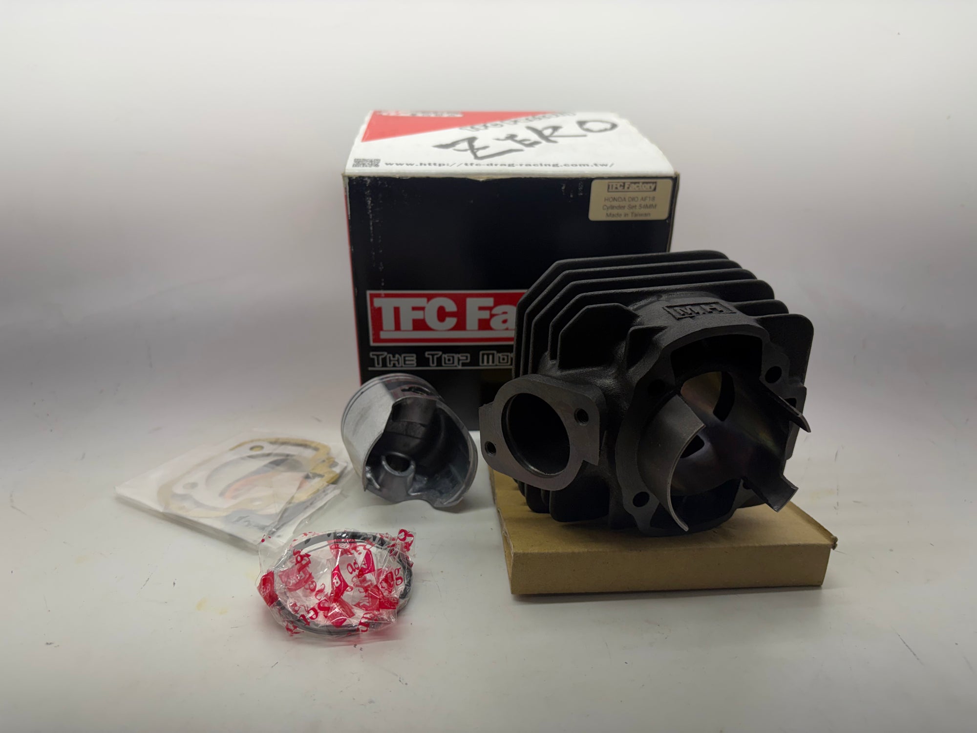 TFC Factory 54mm Cylinder Set – Honda Dio AF18 Performance Upgrade