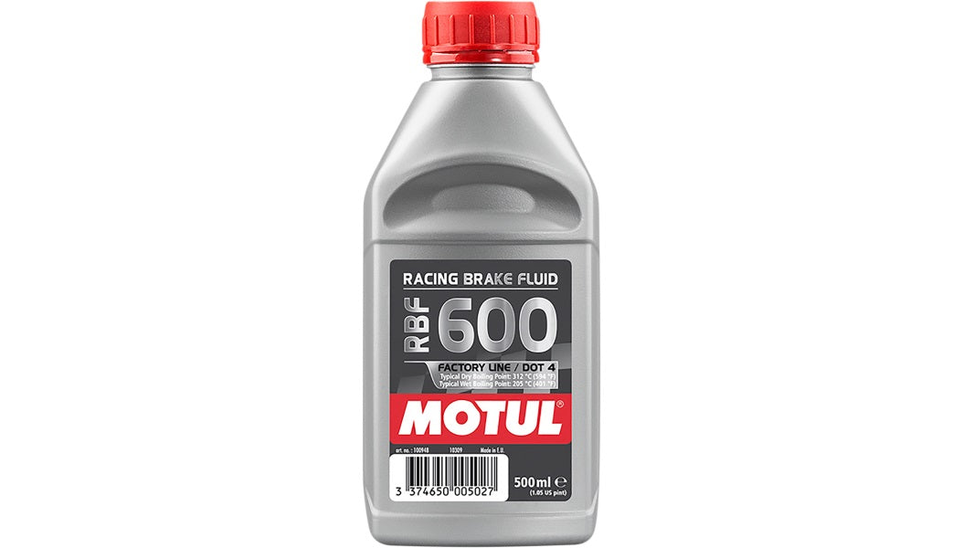 MOTUL 600 Racing Brake Fluid RBF 600 - 16.9 U.S. fl oz. PU MOT57 100949RBF