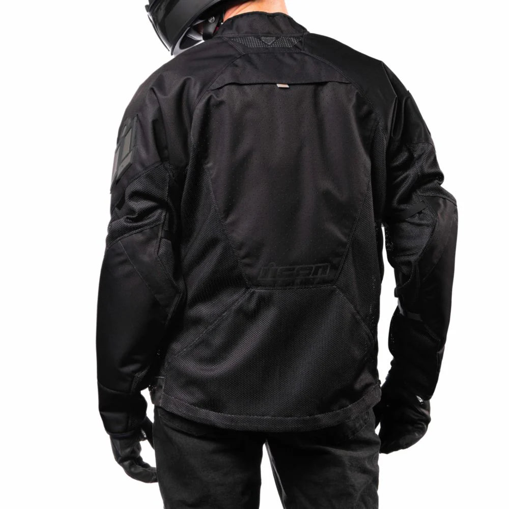 ICON Mesh AF CE Riding Jacket – Black