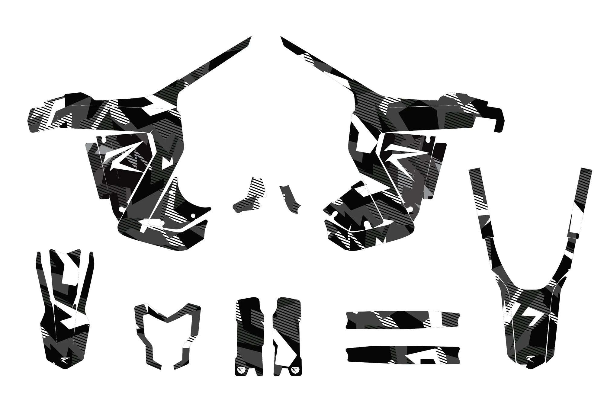 Mantis X Graphic Kit - Digicam - Factory Effex - Orange