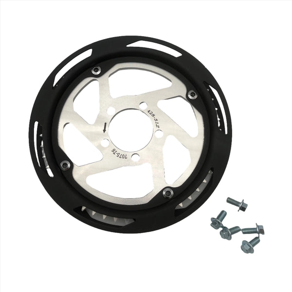 Rawrr Mantis Sprocket & Chain Guard Assembly - Moped Garage Hawaii