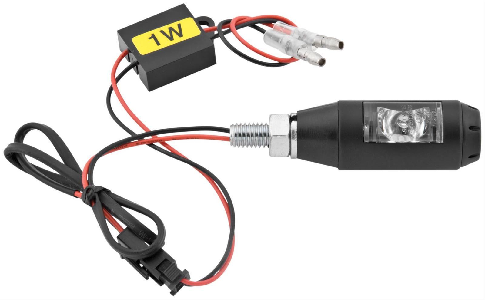 BikeMaster Snub Nose Turn Signals with Resistors