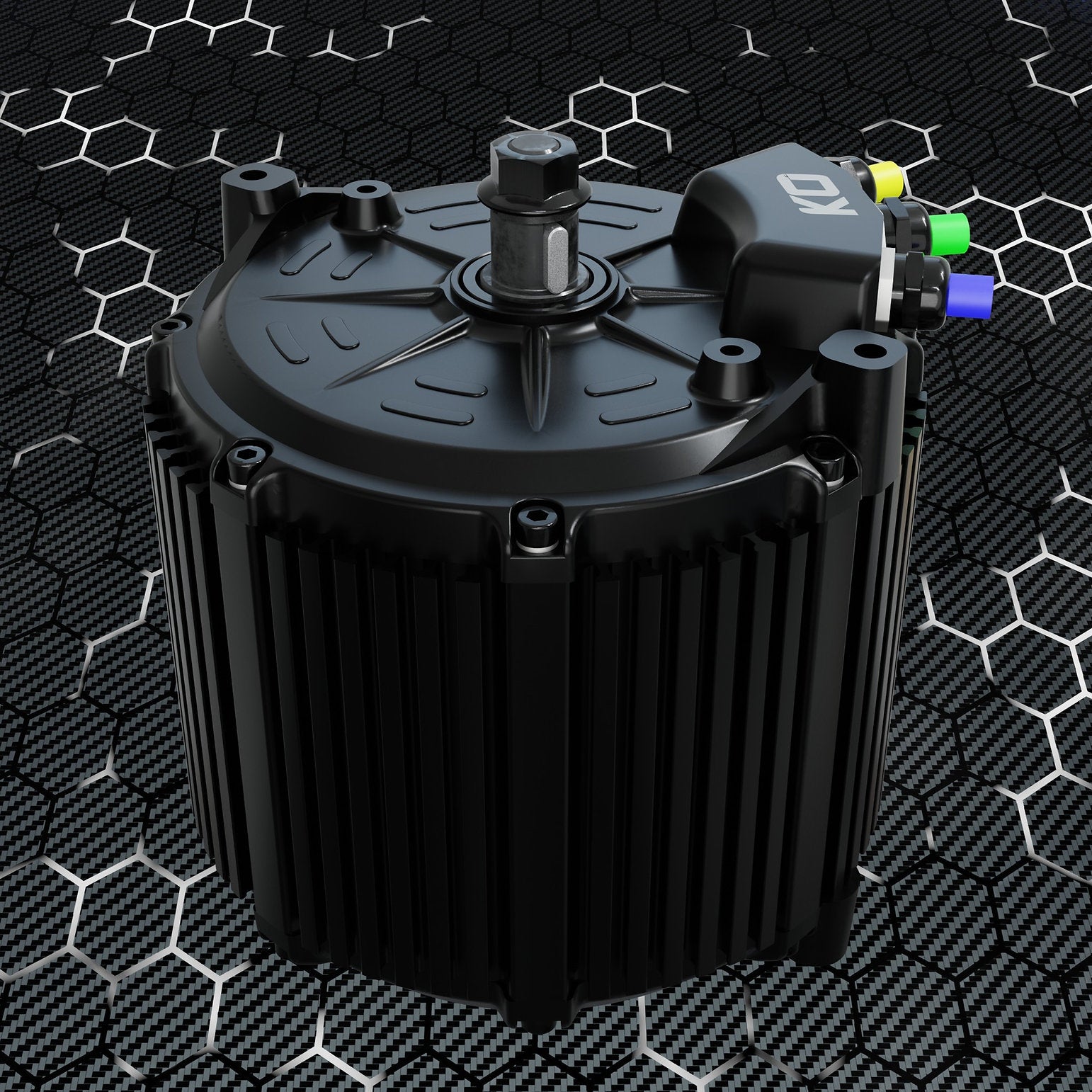 Ko-Big-Block Motor - Side