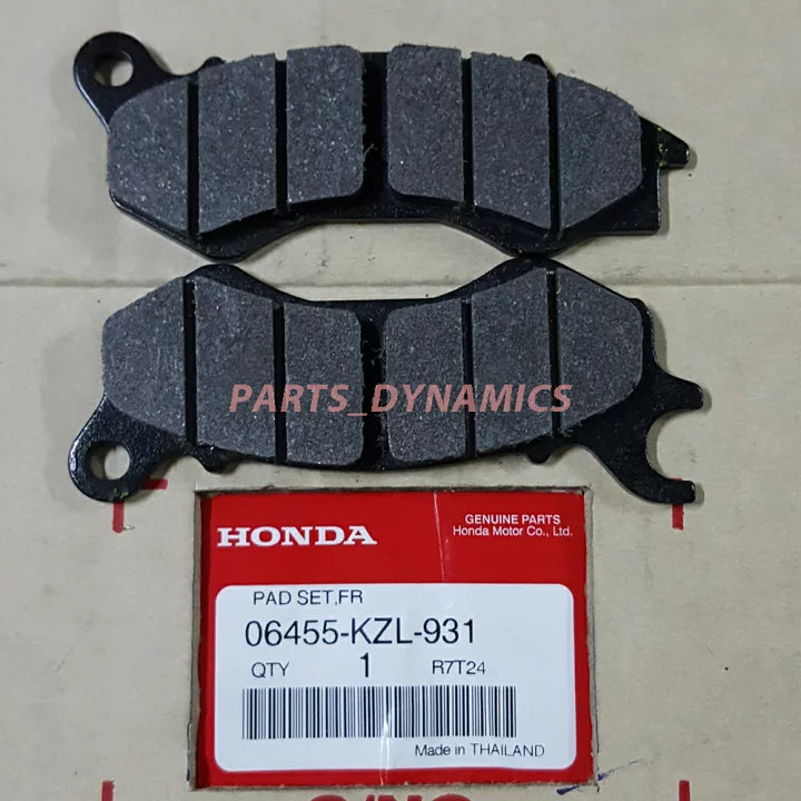 Honda OEM Front Brake Pad Set – PCX150 (2013) | 06455-KZL-931