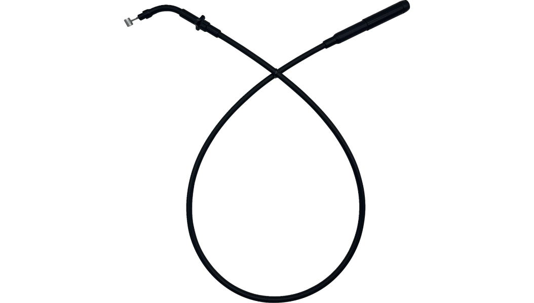 Fat Baggers Inc. EZ Install Upper Clutch Cable +6" – FLHX / FLTR SE – Black Vinyl | No-Tool Adjustment | Made in USA – 0662-1235
