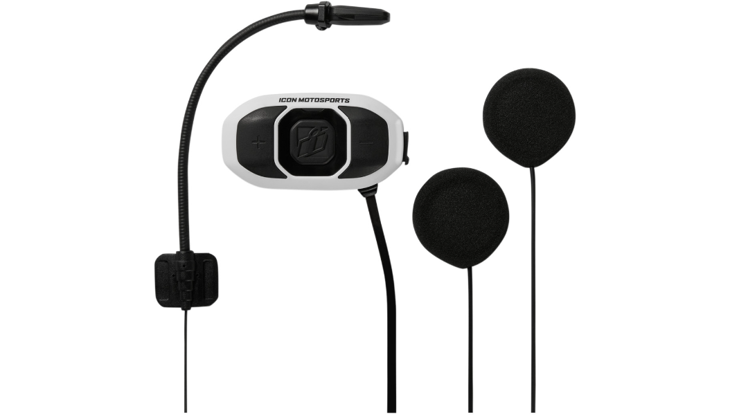 ICON RAU Bluetooth Communicator Helmet Headset - 4402-0779