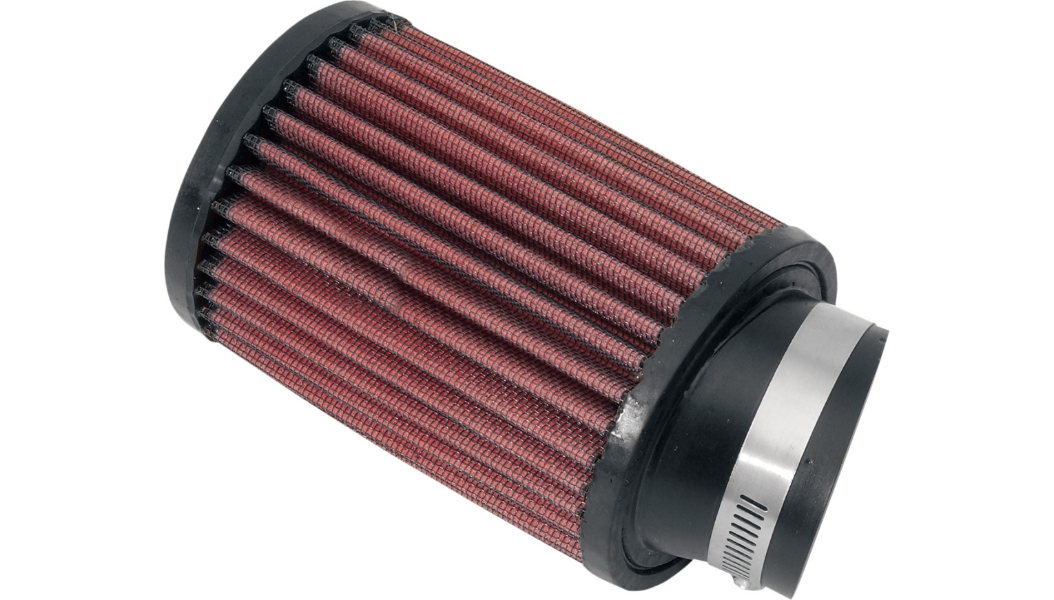 K&N Universal Clamp-On Air Filter – 20° Angled Flange | Washable Cotton Gauze Performance Filter RU-171