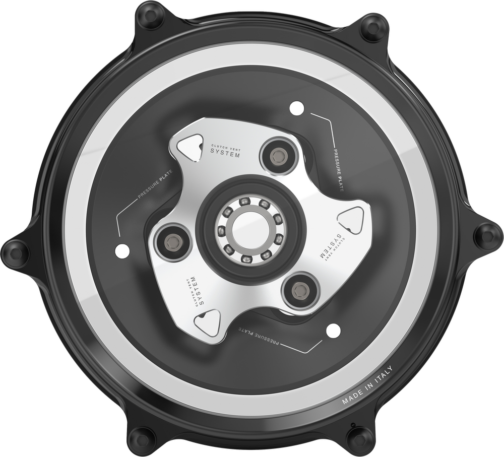 RIZOMA CLUTCH COVER SILVER DUC V2 - 58-ZDM179A